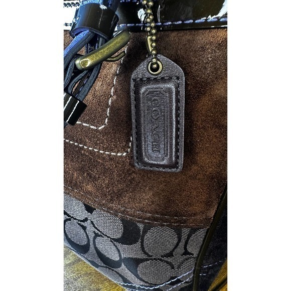 COACH # HO5J-8F69 Patchwork Tote - Picture 8 of 17